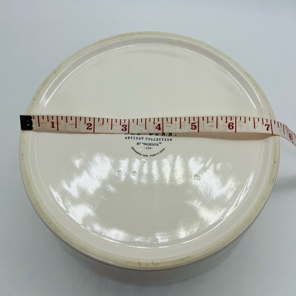 RAE DUNN LARGE DOG RESCUED BOWL DISH WHITE WITH BLACK WRITING - Picture 6 of 8